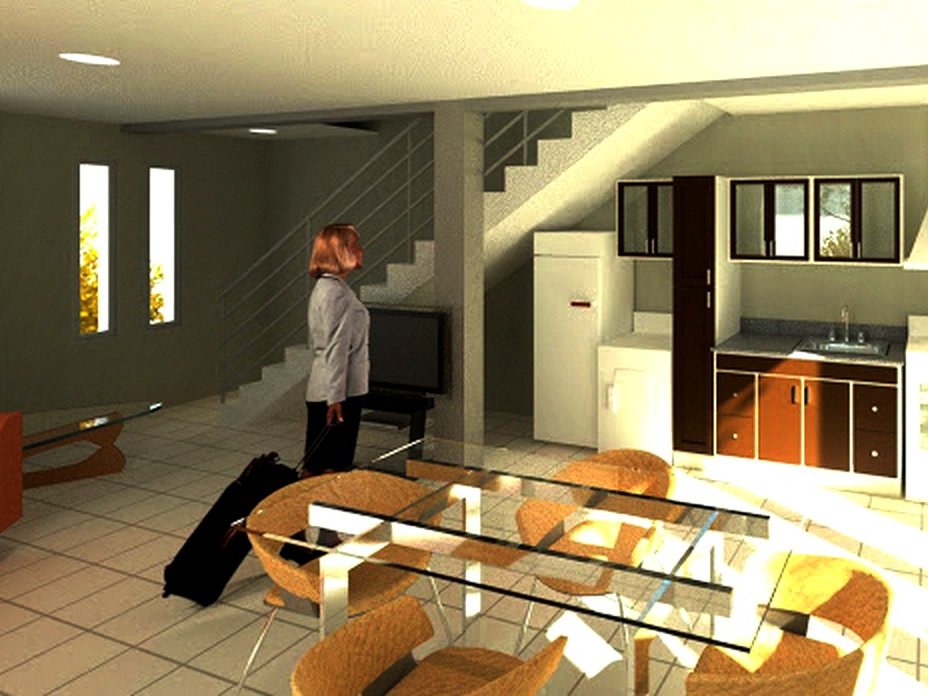 Render 3D interior